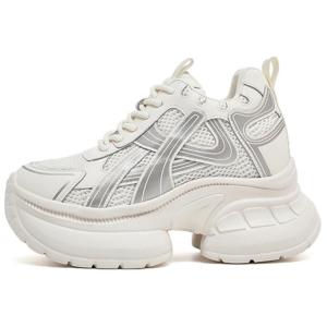 Высокие массивные кроссовки женские DAPHNE, Beige Gray