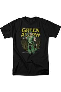 Футболка DC Comics Pull с коротким рукавом для взрослых Gildan, черный