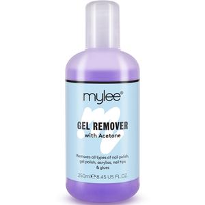 Жидкость для снятия лака gel remover Mylee, объем 250 мл