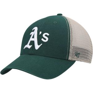 Мужская зеленая кепка '47 Oakland Athletics Flagship MVP Trucker Snapback