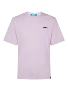 Футболка с принтом логотипа Barrow, розовый