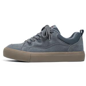 BEIER Легкие и дышащие мужские лоу-топ скейтбордские кроссовки синие, цвет Blue