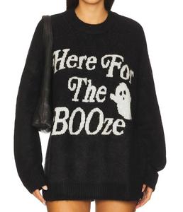 Классический свитер Booze с принтом Ghost Show Me Your Mumu, Ghost Graphic Knit