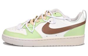 Детские скейтерские кеды Court Borough Nike, белый зеленый