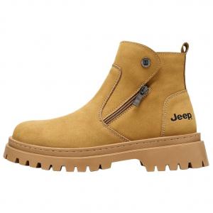 Классические желтые ботинки Crew Martin Мужские Земляно-желтые Jeep