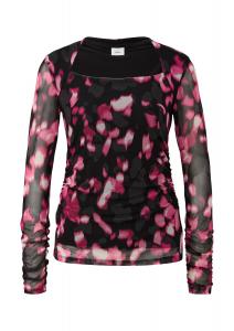 s.Oliver BLACK LABEL Лонгслив в черном цвете