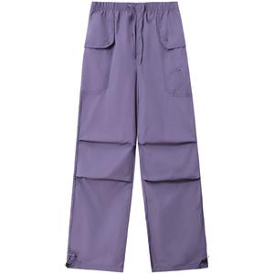 Женские карго-штаны Moderate Straight Fit CAMEL, dawn sleeve фиолетовый