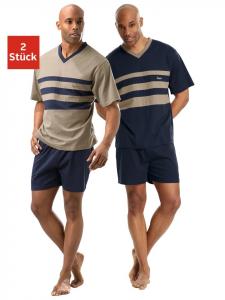 Пижама LE JOGGER, цвет marine, beige