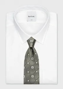 Галстук с квадратным узором