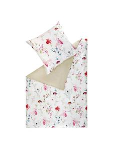 Сатиновое постельное белье FLORENCE в мульти Schöner Wohnen Kollektion, 135x200 см (80x80 см)