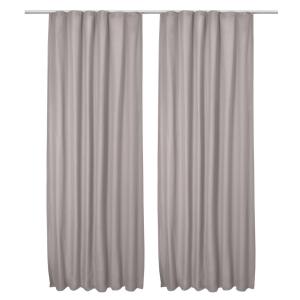 Штора Beautissu , 140x1 см, серый