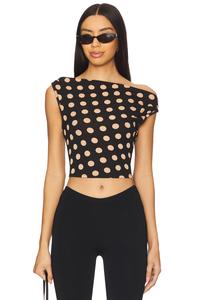 Топ Eliza Afrm, almond dot