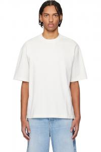 Acne Studios Белая футболка свободного кроя с логотипом