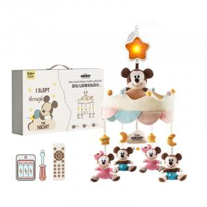 Новорожденный успокаивающий музыкальный мобиль для кроватки развивающие игрушки Disney