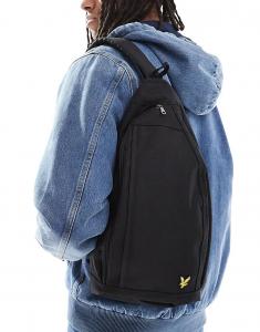 Сумка-слинг Lyle & Scott цвета «угольно-черный»