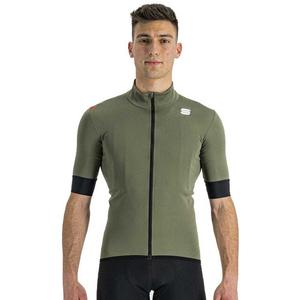 Куртка Sportful Fiandre Light No Rain Short Sleeve, зеленый
