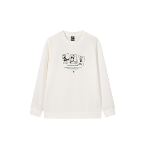 361° Свитшот мужской Feather White с круглым вырезом Moderate Regular