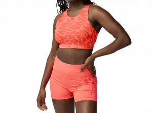 Спортивный бюстгальтер Drive 3 Pocket в цвете Neo Cayenne/speedscape Brooks