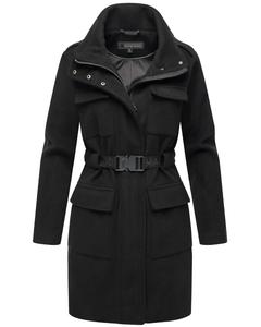 Демисезонное пальто MARIKOO Tanokoo 16, Black