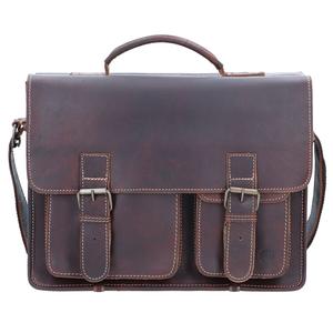 Сумка для документов GREENBURRY Buffalo, Dark brown