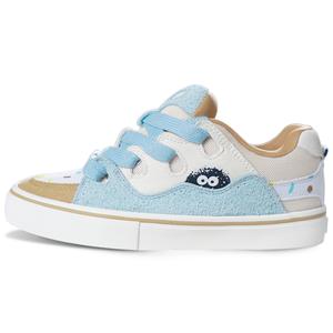 Кроссовки ollieskate BAKE18 Lifestyle Shoes Unisex Low-top White, белый/синий/коричневый