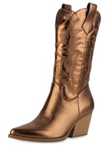 Сапоги VAN HILL Cowboy Ella, бронзовый