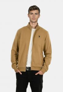 Толстовка U.S. Polo Assn. Zip-up sweatshirt, Beige
