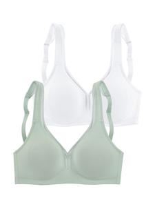 Бюстгальтер на косточках PETITE FLEUR, цвет mint+weiß