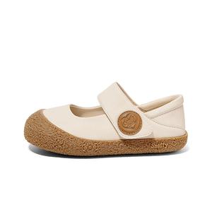 Детская кожаная обувь для дошкольников Snoffy, белый