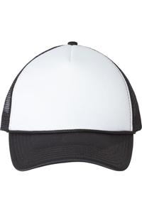 Кепка водителя грузовика Valucap Foam Mesh Back, белый/черный