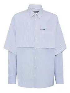 Рубашка в полоску DSQUARED2, белый