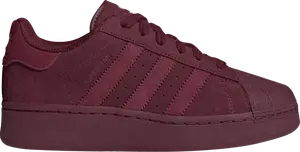 Кроссовки Wmns Superstar XLG 'Maroon', красный