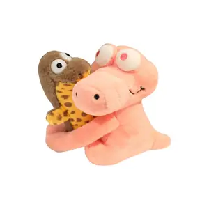 Милый креативный плюшевый осьминог обнимает крокодила, мягкая игрушка, высота 20 см Bitter purchase