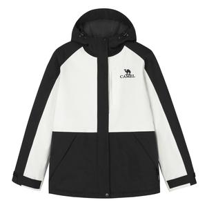 Женская уличная куртка CAMEL, Бледно-зеленый/дубовый серый