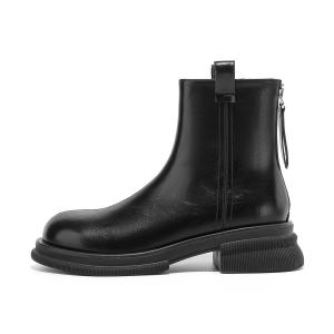 Ботильоны на каблуке 4,5 см JOSINY, черные классические