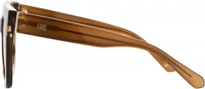 Женские солнцезащитные очки Frye Anika Square, оливковый цвет, 51 мм, Olive