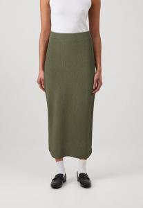 Юбка-карандаш ONLRIE MIDI SKIRT ONLY Tall, оливковый