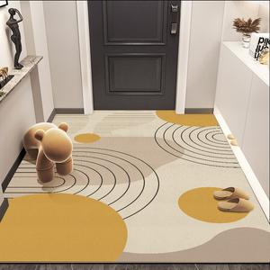 Budis Ковер 120х140 см из флока для входной двери, ванной, водонепроницаемый, противоскользящий, улавливающий пыль, утолщенный