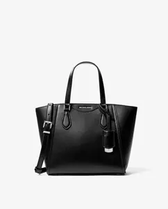 Женская кожаная сумка через плечо Taryn Michael Michael Kors, чёрный