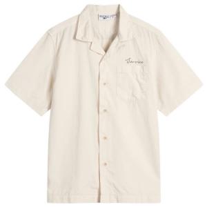 Рубашка с надписью «Курорт» Service Works, цвет salt