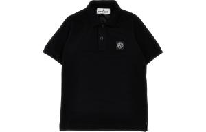 Рубашка-поло Stone Island детская, черный
