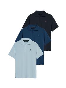 Рубашка Polo Club, цвет marine blue/Sky blue/Dark blue