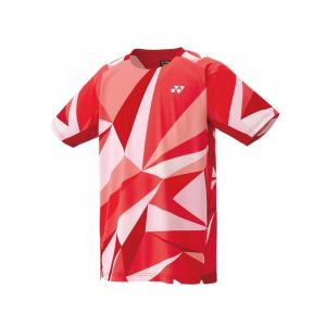 Contest series ss25 футболка для бадминтона мужская 2 шт YONEX, красный