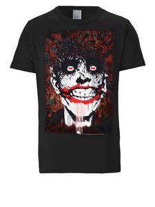 Футболка Batman - Joker Bats Graffiti черного цвета Logoshirt