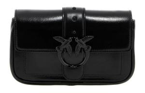 PINKO Сумка через плечо LOVE Series Calfskin, женская black