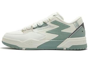 361° BIG3 Амортизирующие Низкие Скейтерские Кроссовки Женские Бело-Зеленые — Белое Перо/Светлый Дымчатый Зеленый, цвет Feather White/Light Smoke Green