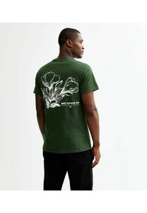 Футболка с принтом OVERSIZED GREAT OUTDOOR CLUB PRINTED New Look, темно-зеленый