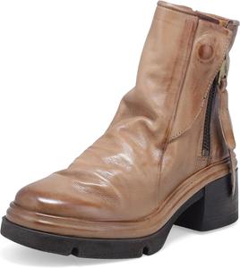 Женские ботильоны на каблуке A.S.98 Ethan, Taupe