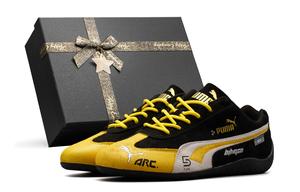 Speedcat Collection устойчивые к истиранию низкие кеды Unisex PUMA, желтый