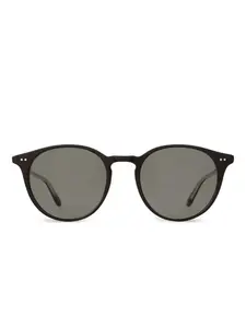 Солнцезащитные очки Clune Sun в круглой оправе Garrett Leight, черный